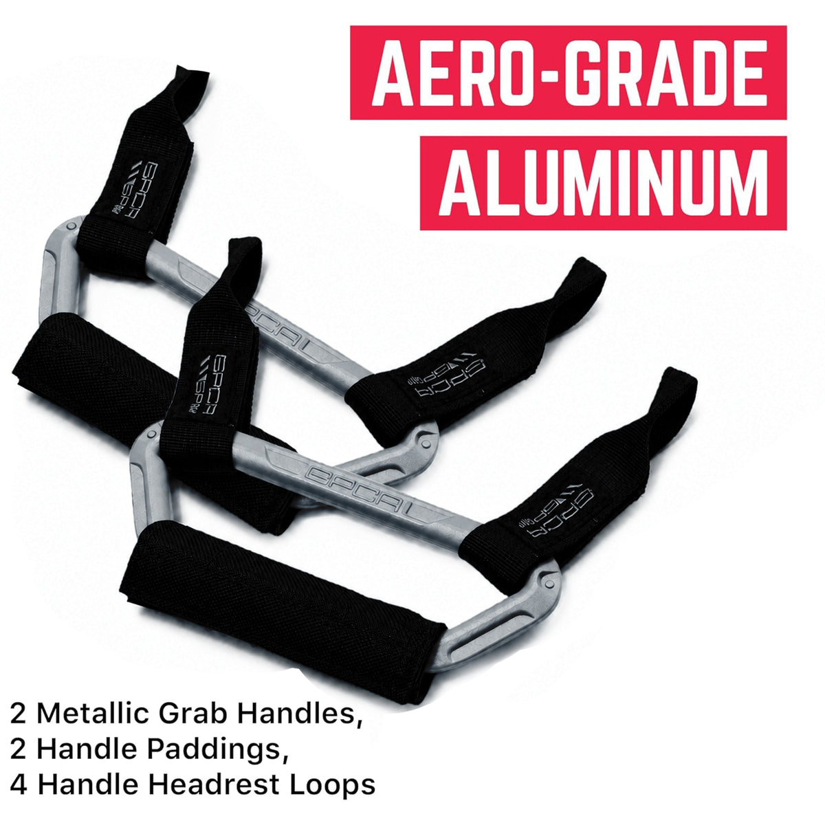 Back Grip PRO Headrest Handles for TESLA S/ 3/ Y