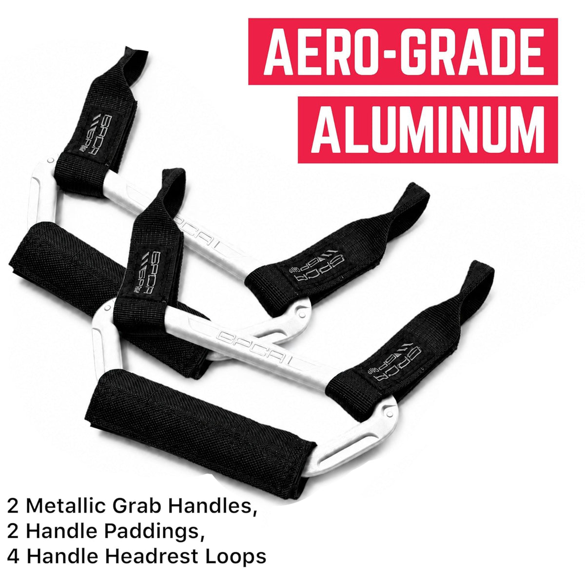 GP Back Grip PRO — Rear Headrest Handles for All Cars & Trucks