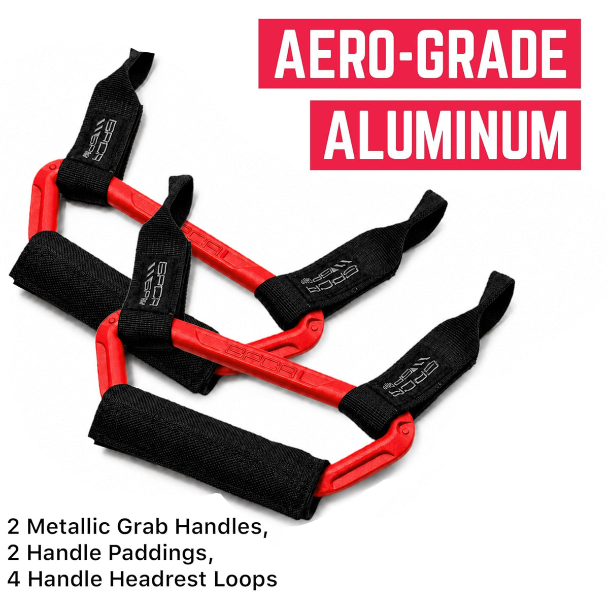 Back Grip PRO Headrest Handles for TESLA S/ 3/ Y