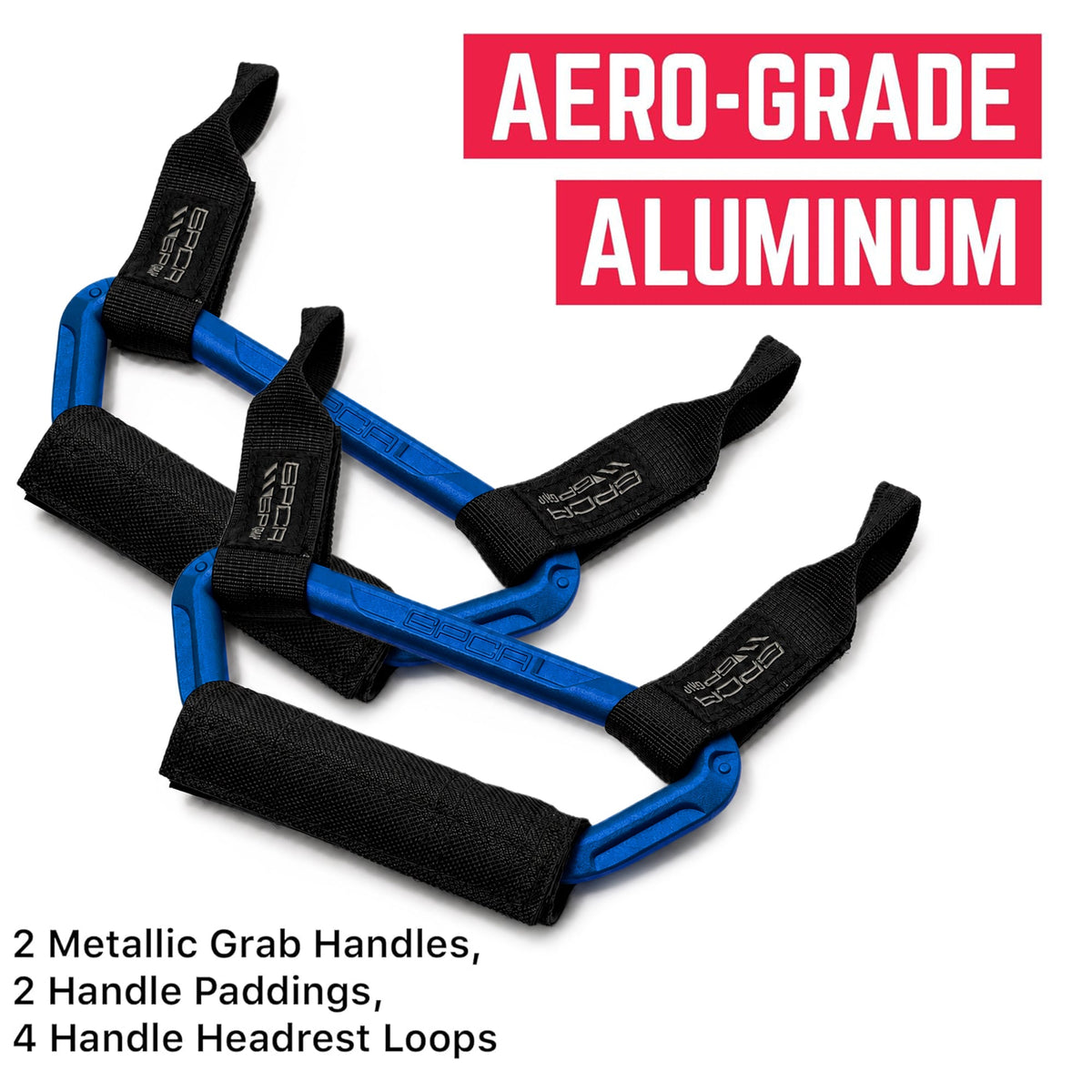 Back Grip PRO Headrest Handles for TESLA S/ 3/ Y