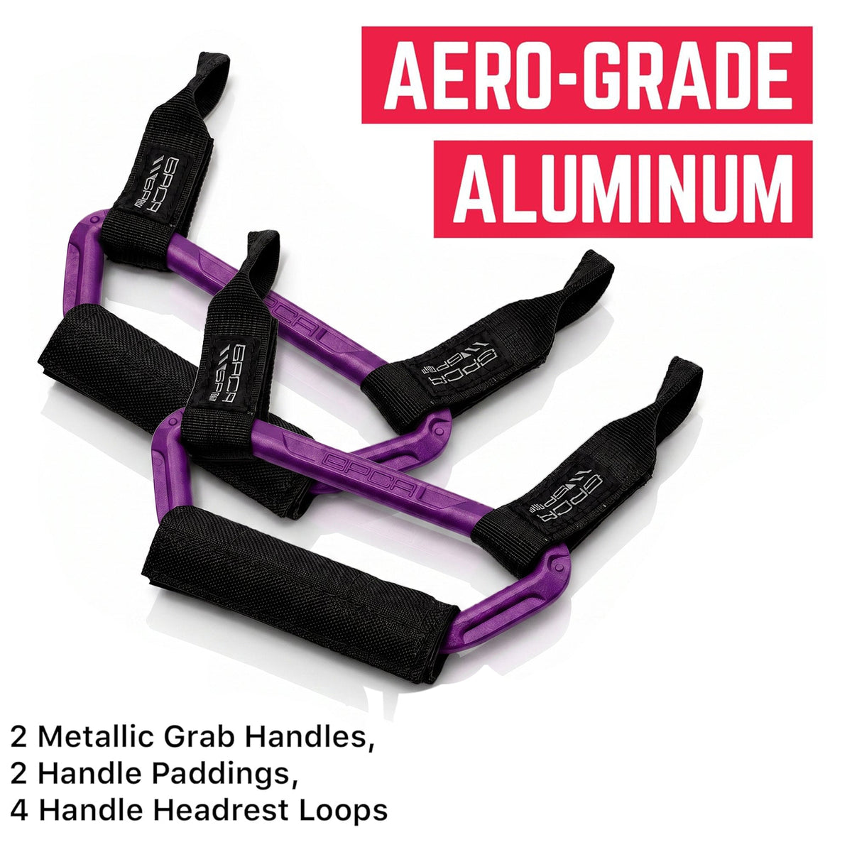 GP Back Grip PRO — Rear Headrest Handles for All Cars & Trucks