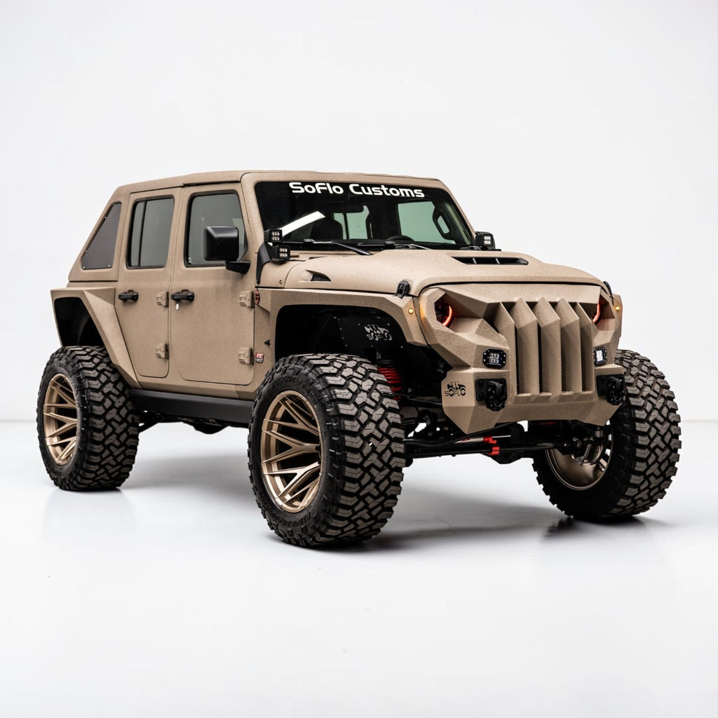 SoFlo Front Grille Bumper Gen 2 Jeep Wrangler 2018-2027