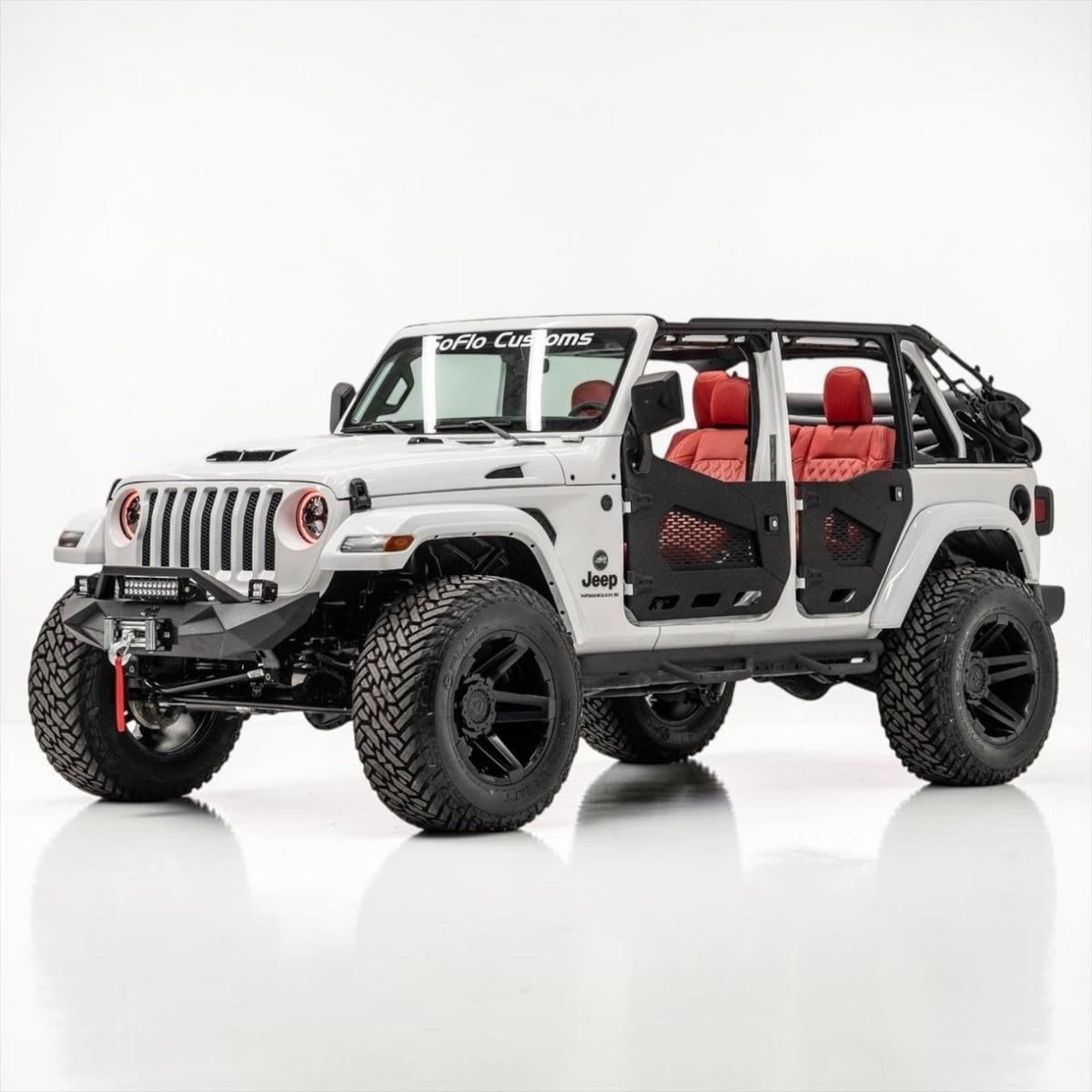 Jeep Wrangler 2018-2027 Stationary Steel Side Steps