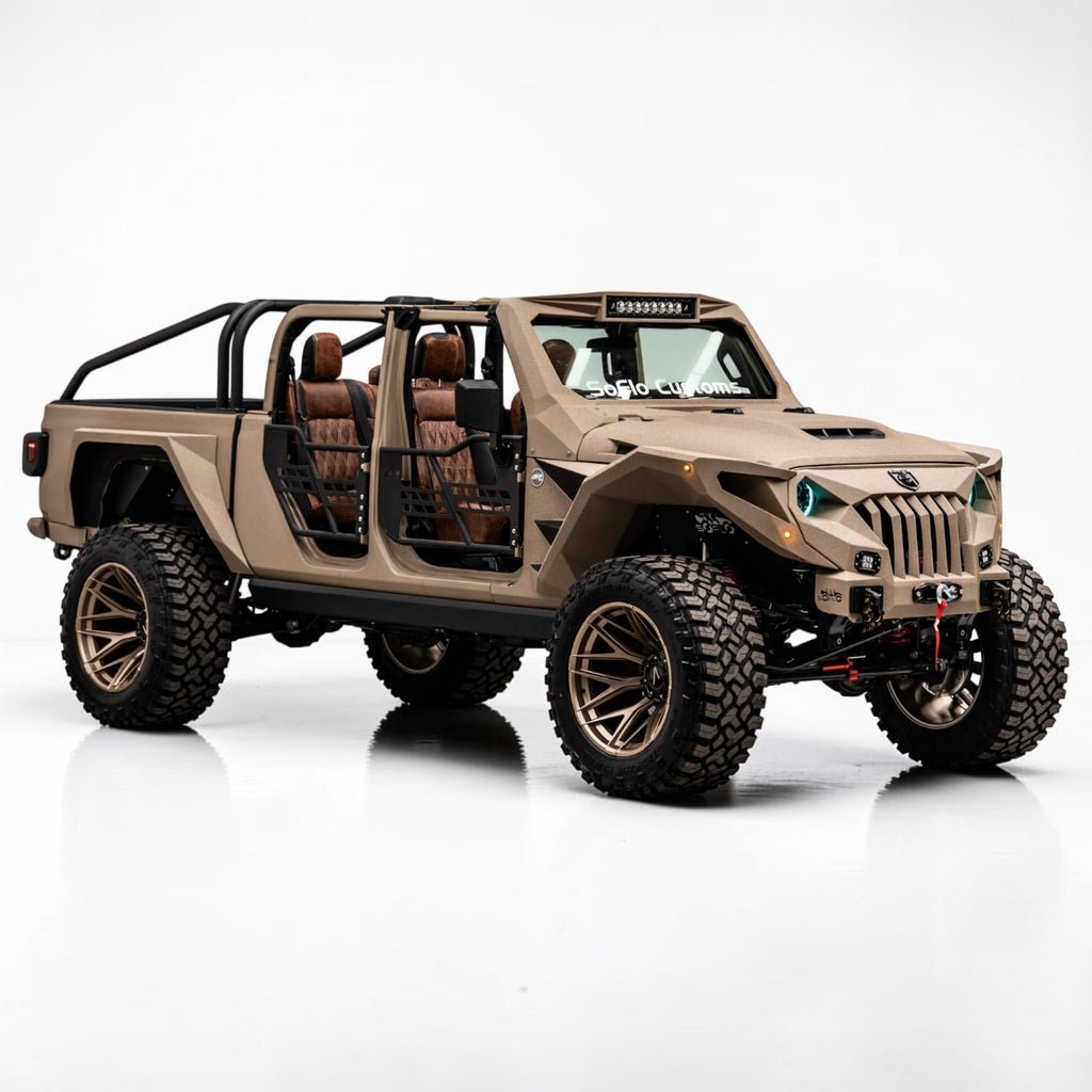 Apocalypse GEN 3 BRONZE Rim for Jeep Wrangler and Jeep Gladiator (22x14) Ultimate Offset
