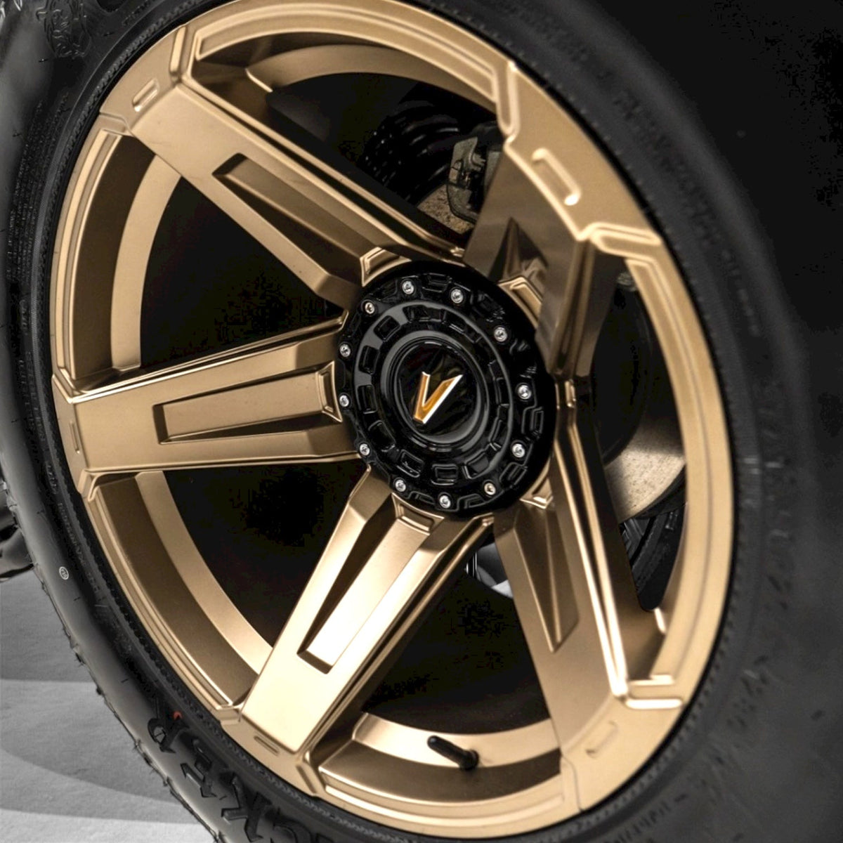 Ford Bronco Apocalypse 5 Spoke Wheel 6 Lug (Silver) 2021-2027