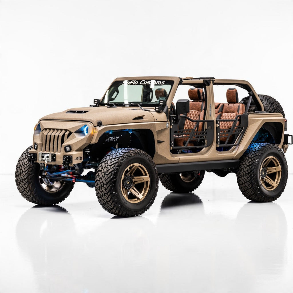 Jeep Wrangler Front Grille Bumper 2018-2027