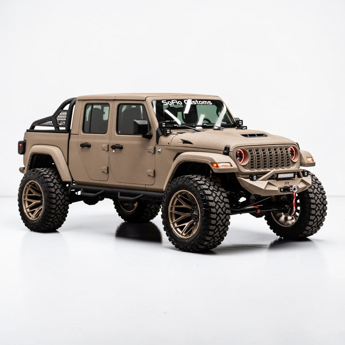 Apocalypse GEN 3 BRONZE Rim for Jeep Wrangler and Jeep Gladiator (22x14) Ultimate Offset