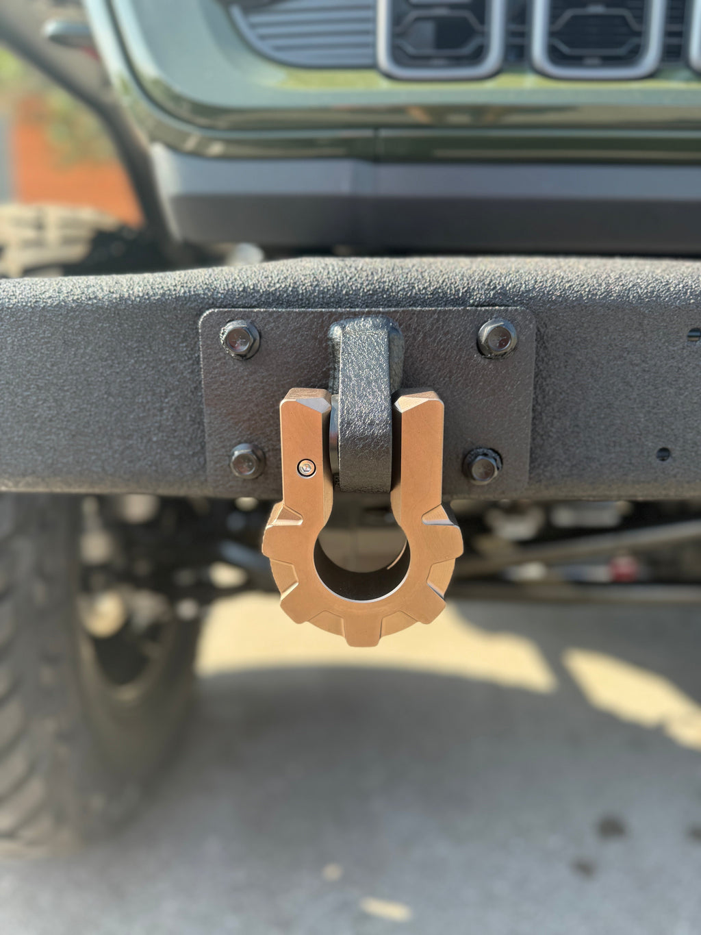 BRONZE FORGED D RINGS 18,000lbs Tow Hooks