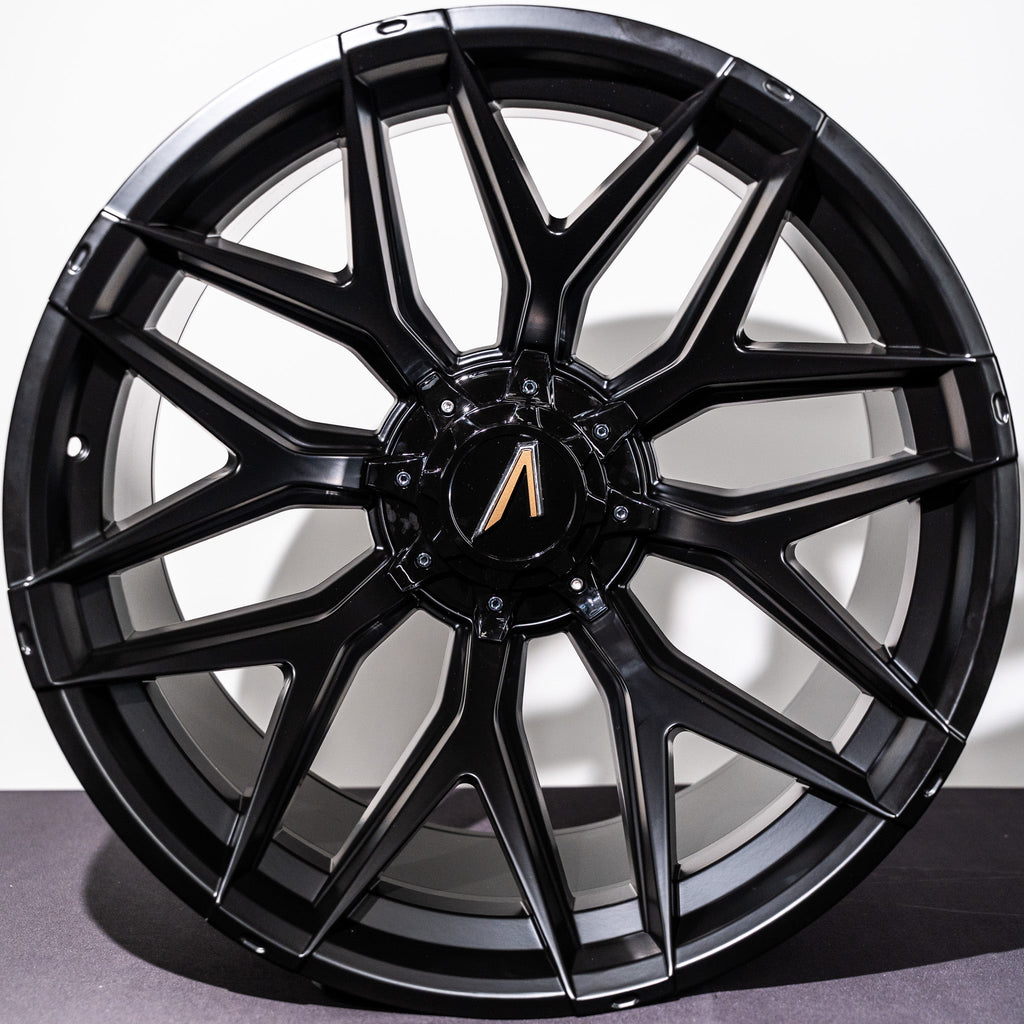 Apocalypse GEN 3 BLACK Rim for Ram 1500 TRX(22x14) Ultimate Offset