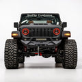 Jeep Gladiator Front Bumper Stubby 2020-2027 with Cube Lights and Light Bar