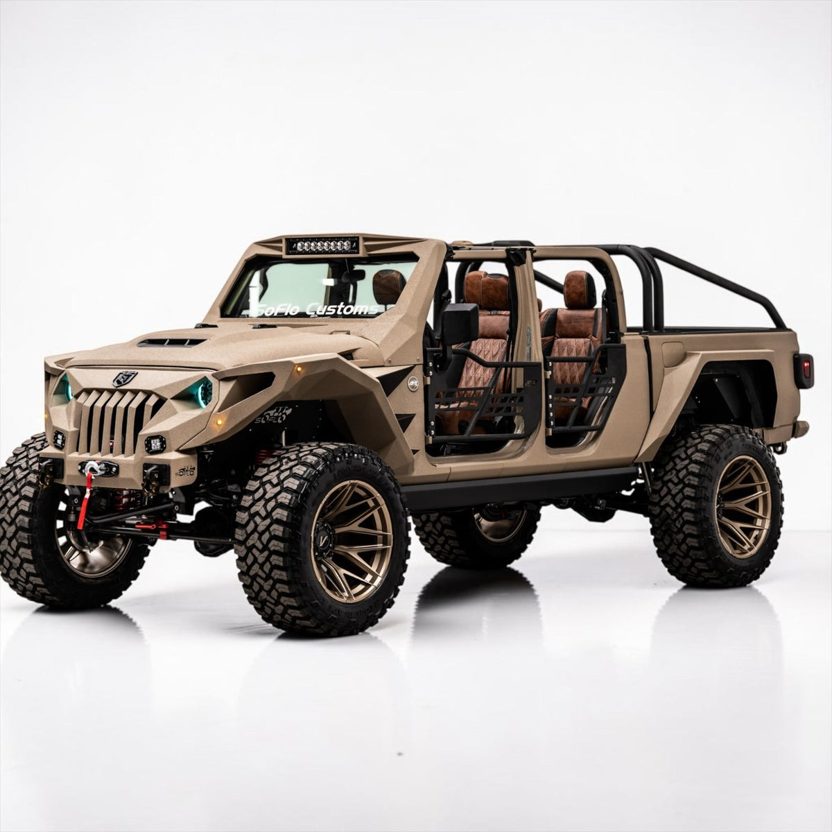 Jeep Gladiator 6 Inch Powersteps Running Boards 2020-2027