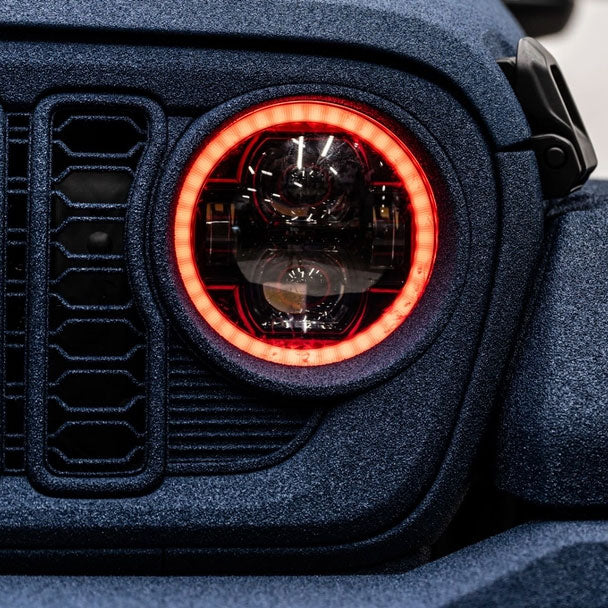 Jeep Wrangler Color Changing RGBW Halo Headlights 2018-2027