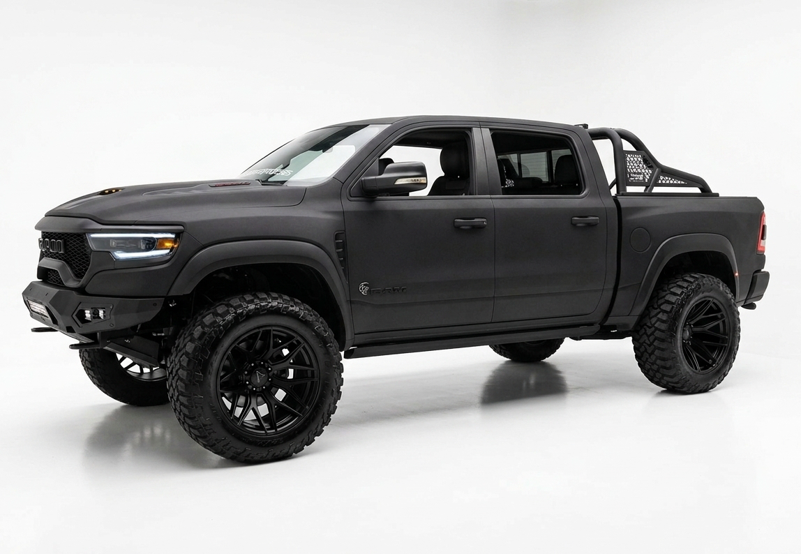 RAM TRX 1500 Powersteps Running Boards 2021-2024