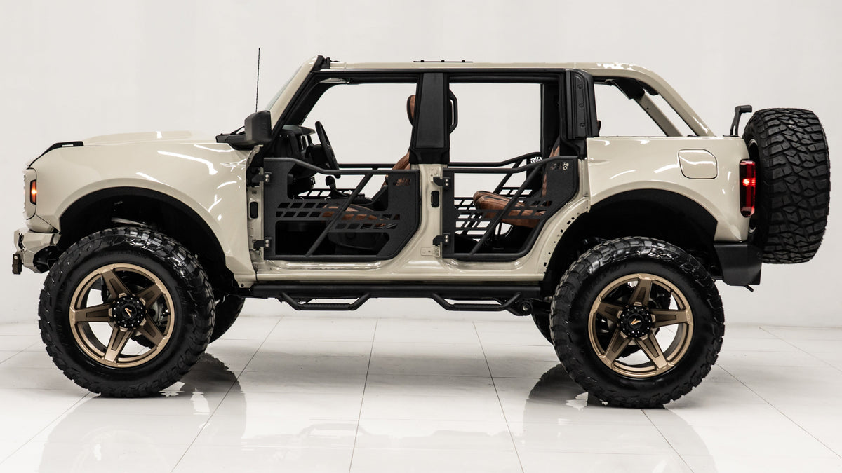 Ford Bronco Pipe Half Doors x4 (2021-2027)