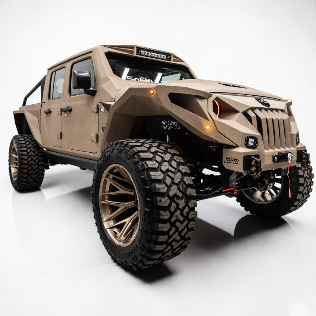 Apocalypse GEN 3 BRONZE Rim for Jeep Wrangler and Jeep Gladiator (22x14) Ultimate Offset