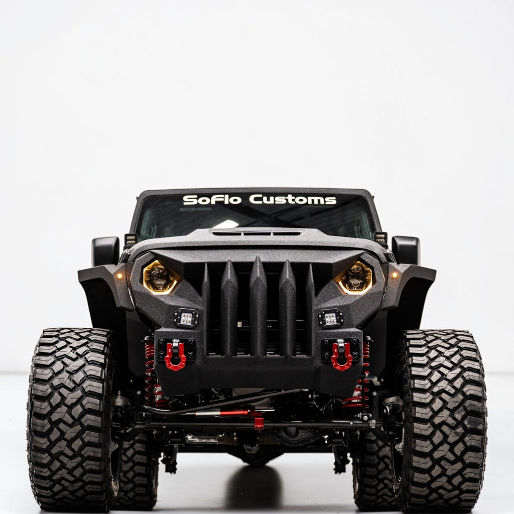 SoFlo Front Grille Bumper Gen 2 Jeep Wrangler 2018-2027