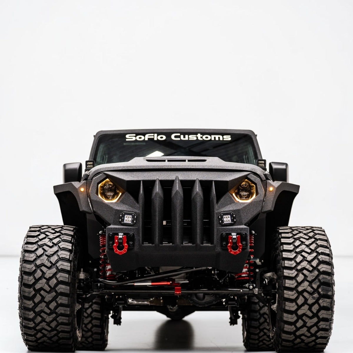 SoFlo Front Grille Bumper Gen 2 Jeep Wrangler 2018-2027