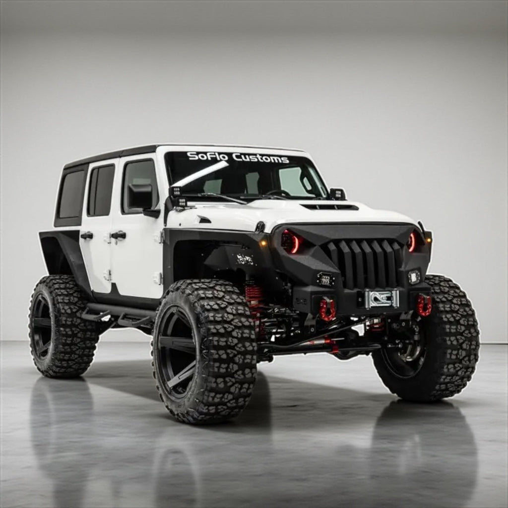 Jeep Wrangler Front Grille Bumper 2018-2027