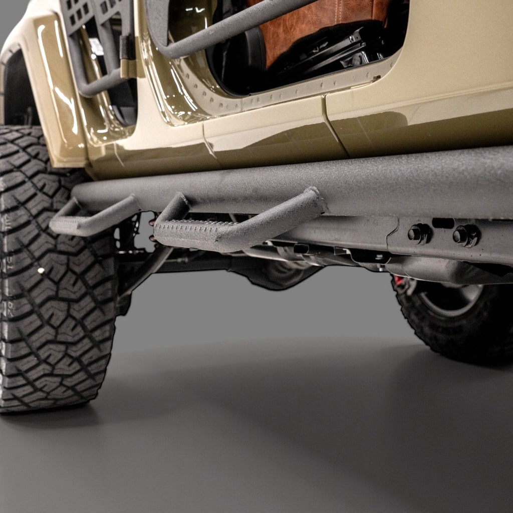 Jeep Wrangler 2018-2027 Stationary Steel Side Steps