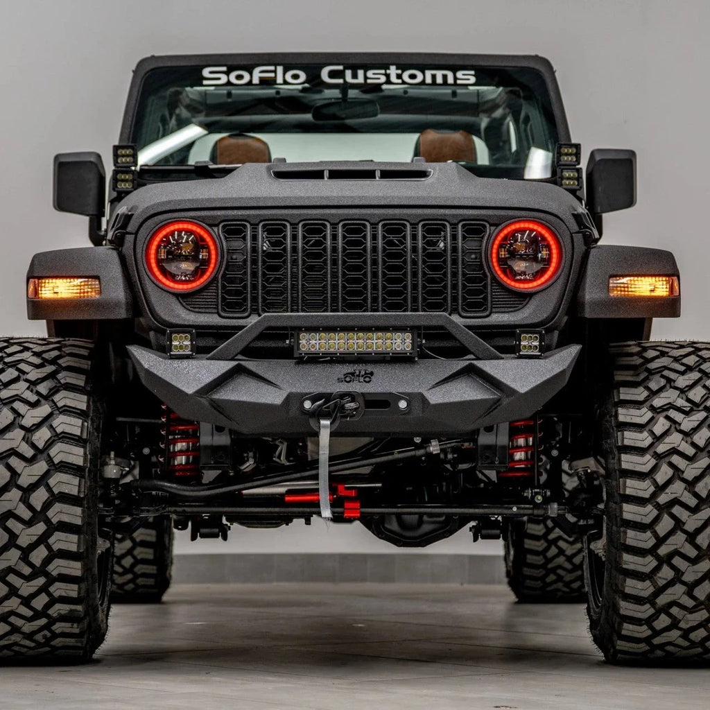 Jeep Wrangler Front Bumper Stubby 2018-2027