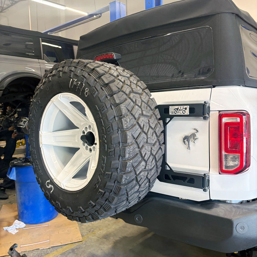 FORD BRONCO Reinforced Steel 5th Tire Carrier