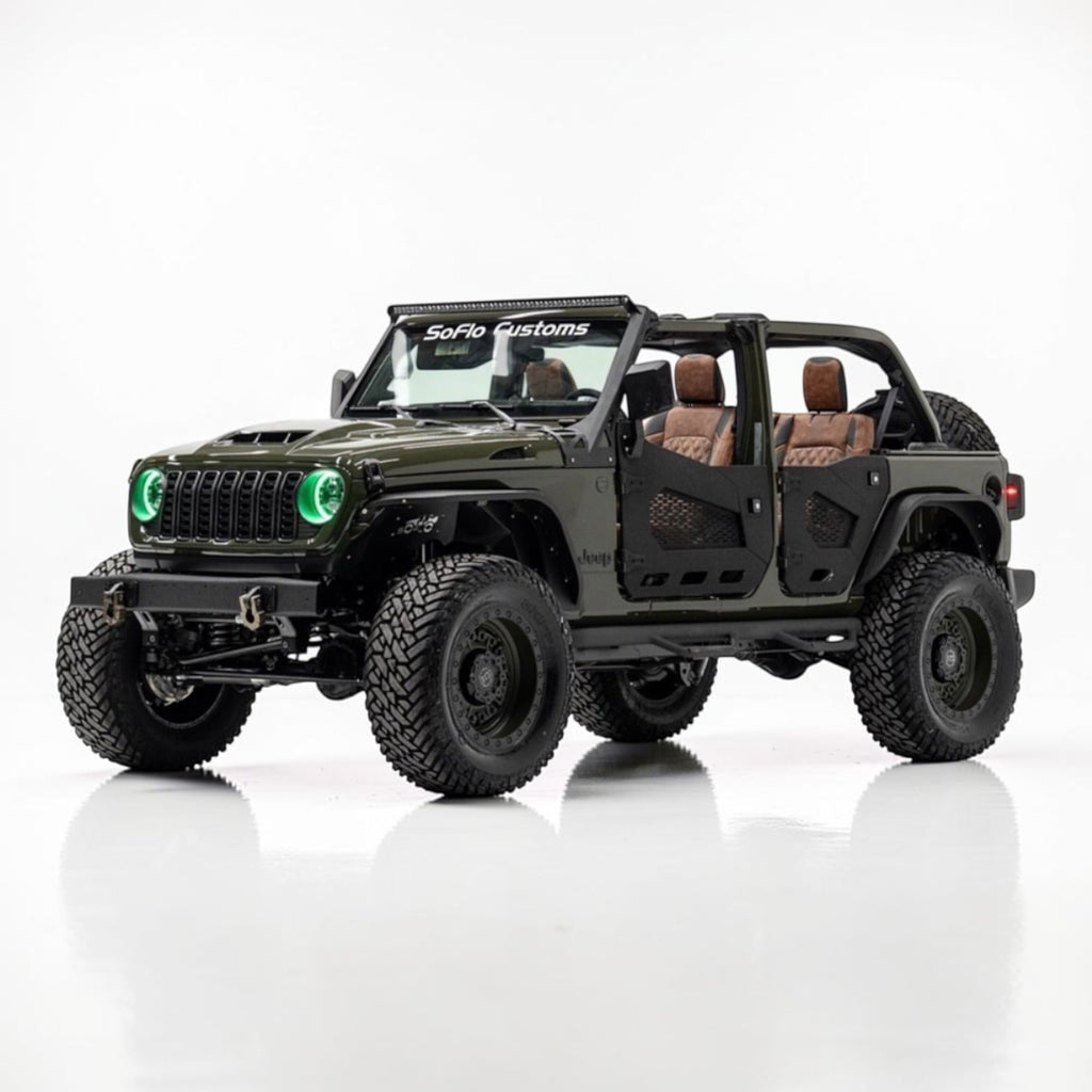 Jeep Wrangler Half Doors 4 door Set 2018-2027