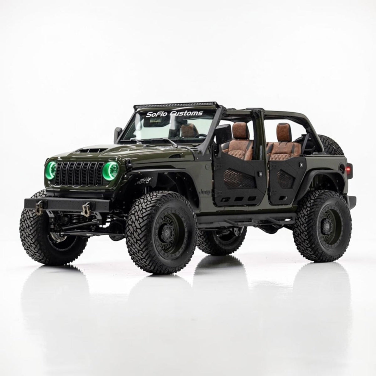 Jeep Wrangler Half Doors 4 door Set 2018-2027