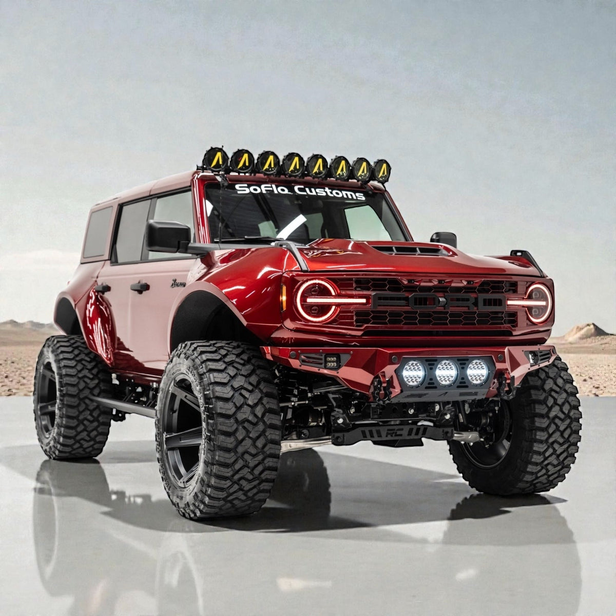 Ford Bronco Side Steps Running Boards 2021-2027 4 Door