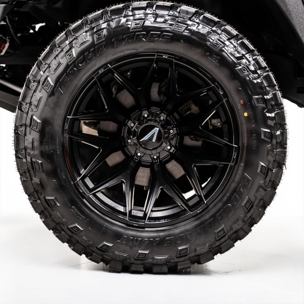 Apocalypse GEN 3 BLACK Rim for GMC SIERRA 1500 (22x14) Ultimate Offset