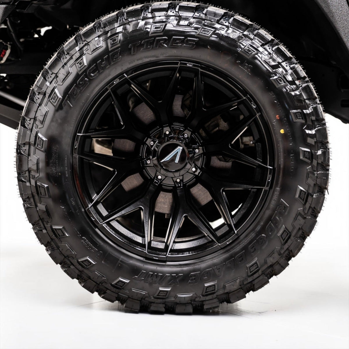 Apocalypse GEN 3 BLACK Rim for GMC SIERRA 1500 (22x14) Ultimate Offset
