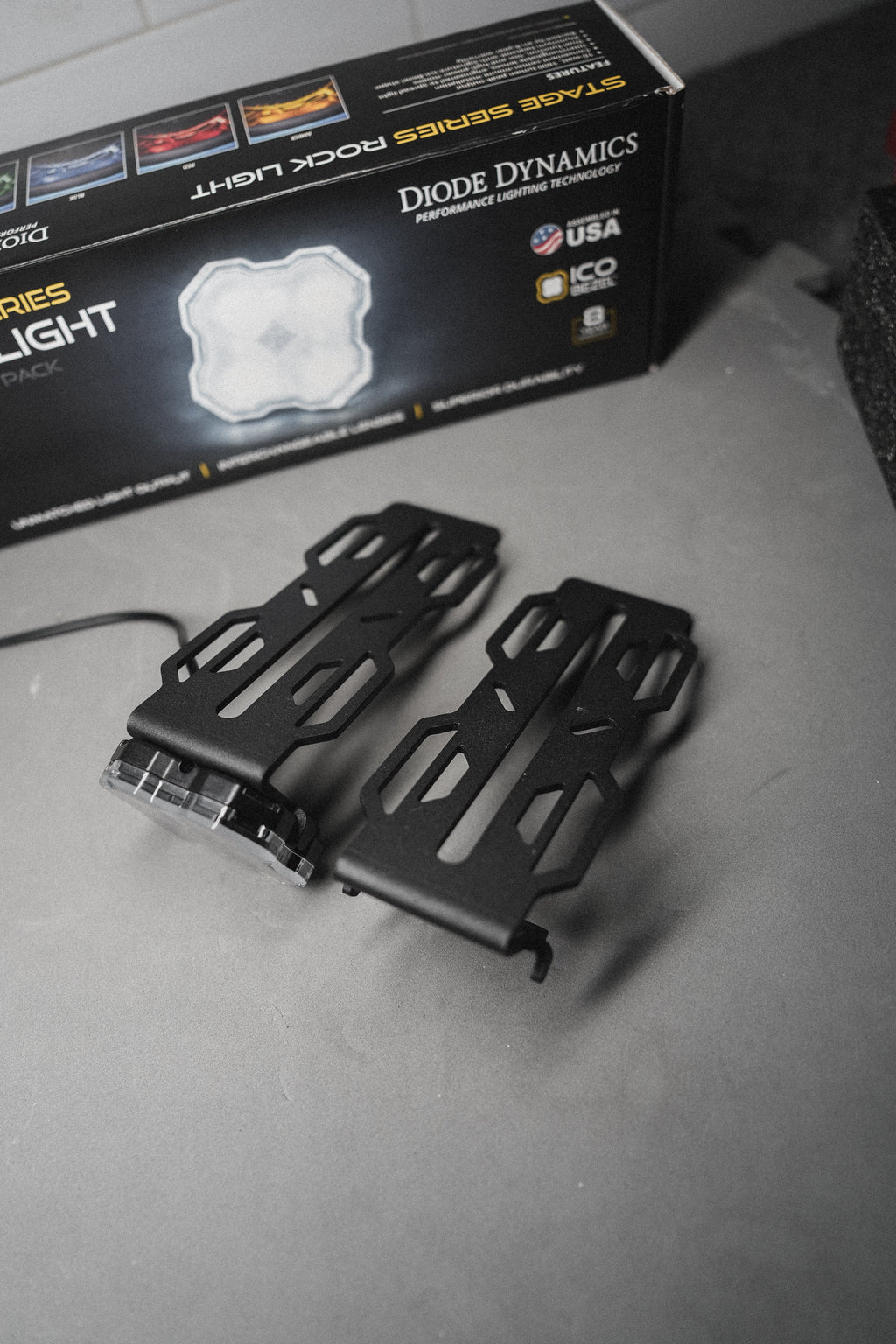 Diode Dynamics Rock Light Roof Rack Mounting Bracket