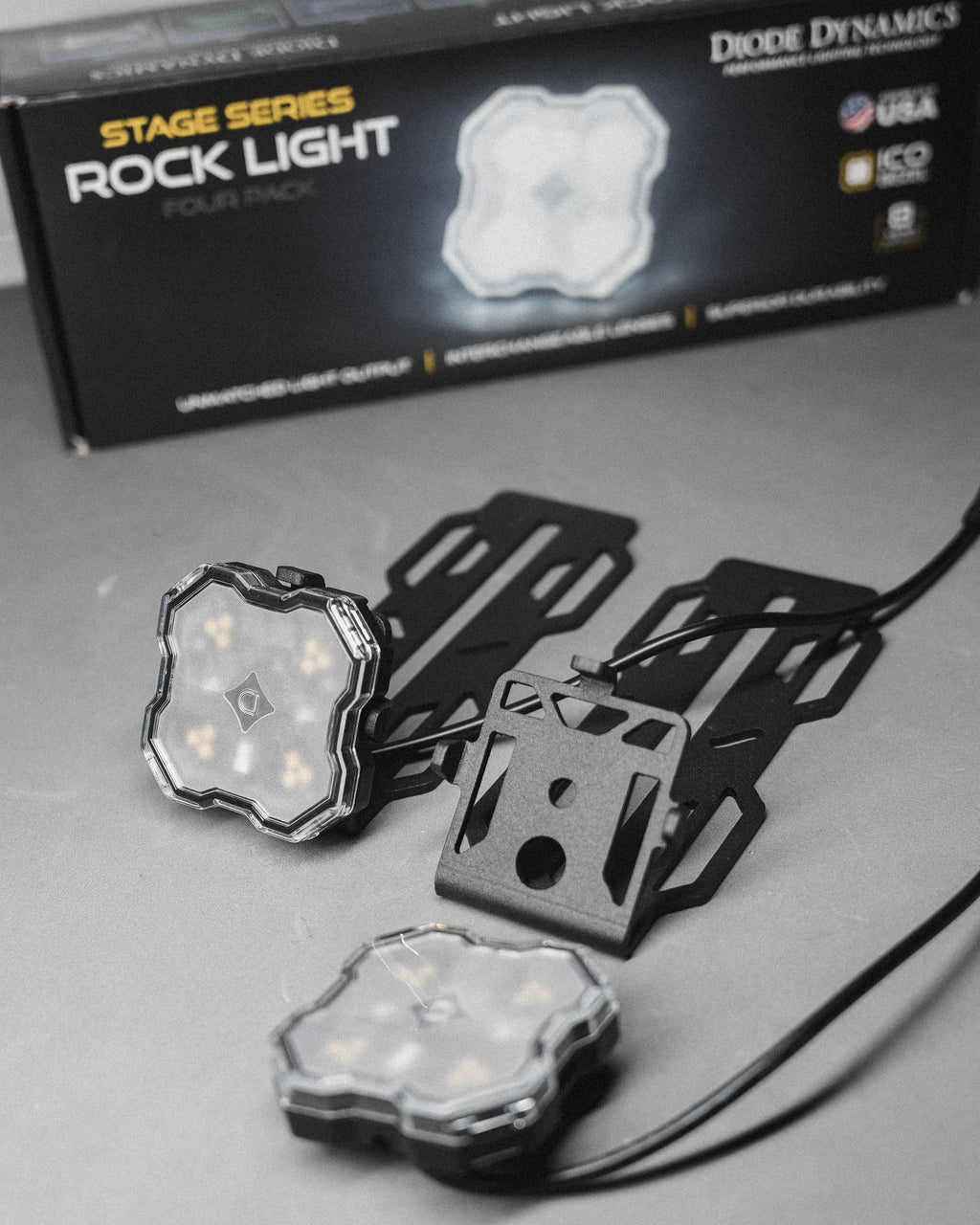 Diode Dynamics Rock Light Roof Rack Mounting Bracket