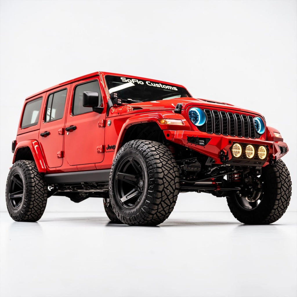 Jeep Wrangler Powersteps Running Boards 2018-2027 4 Door 6 Inch