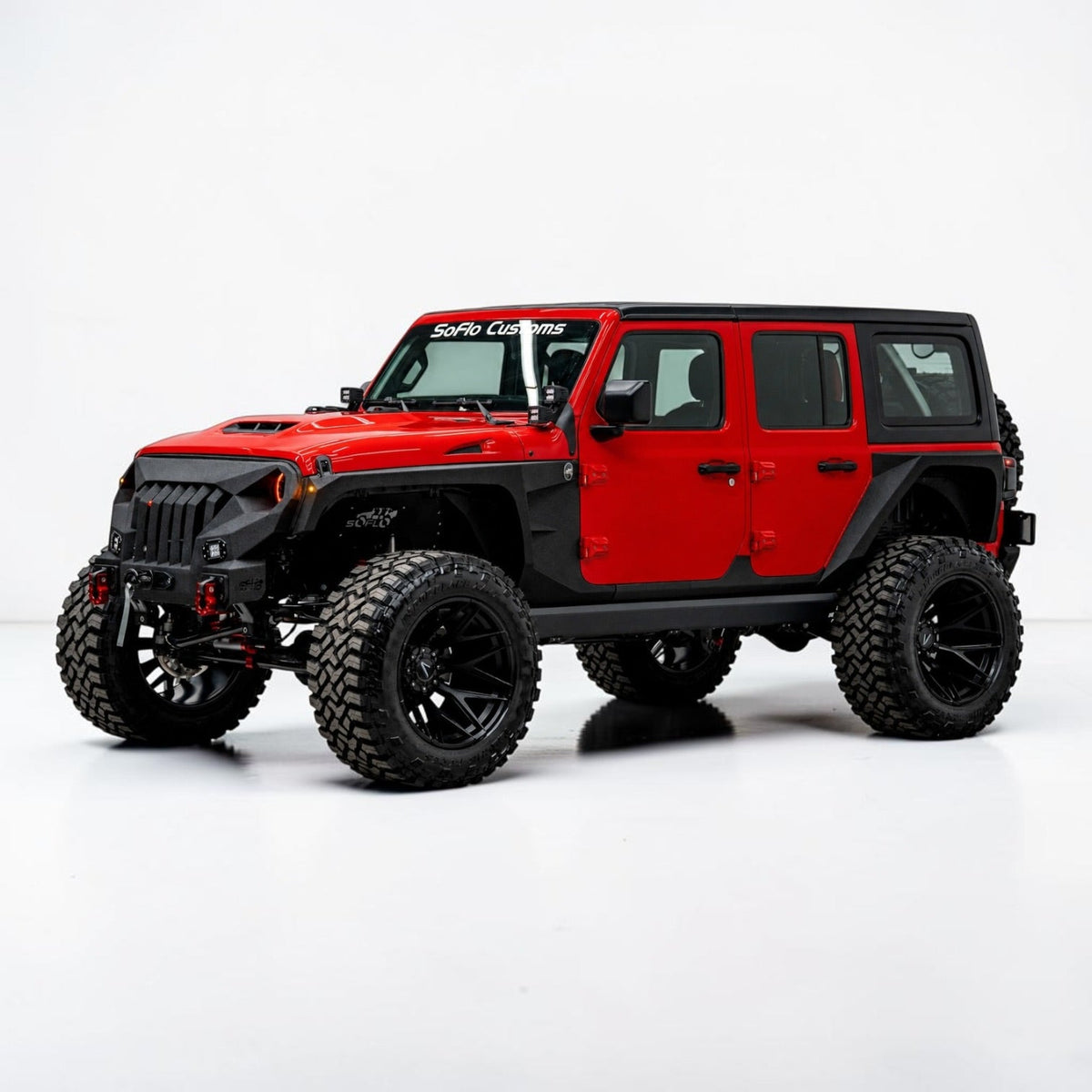 Jeep Wrangler Rear SoFlo Sniper Fenders 2018-2027