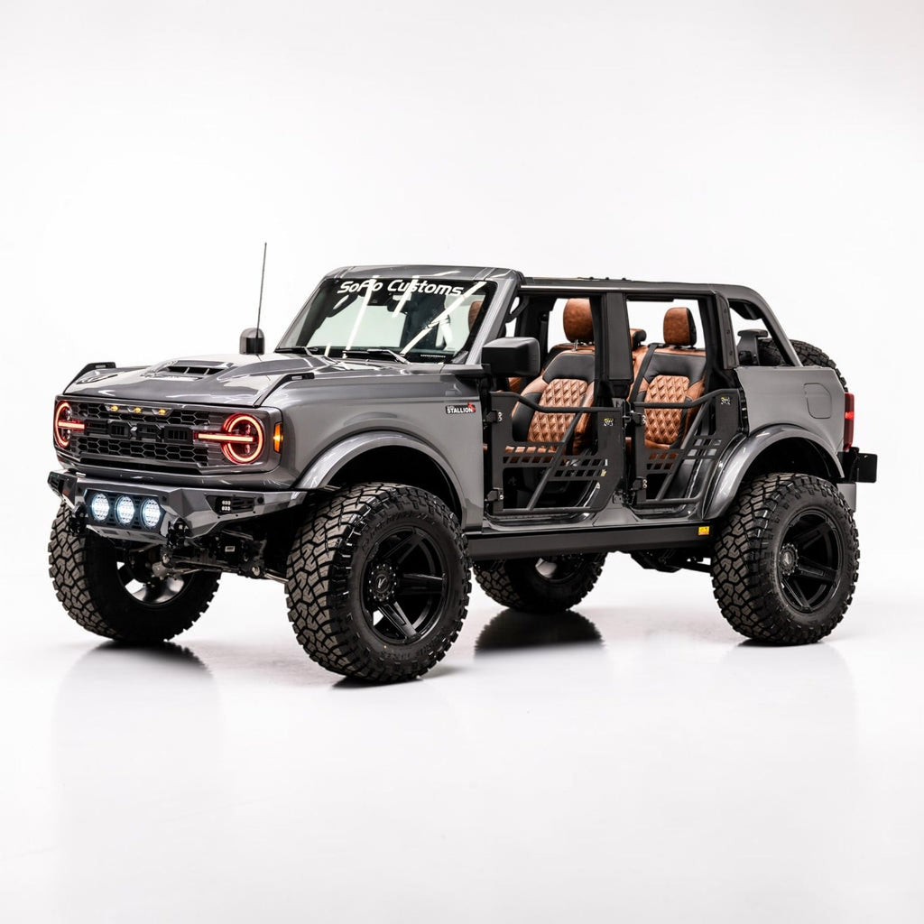 Ford Bronco Pipe Half Doors x4 (2021-2027)