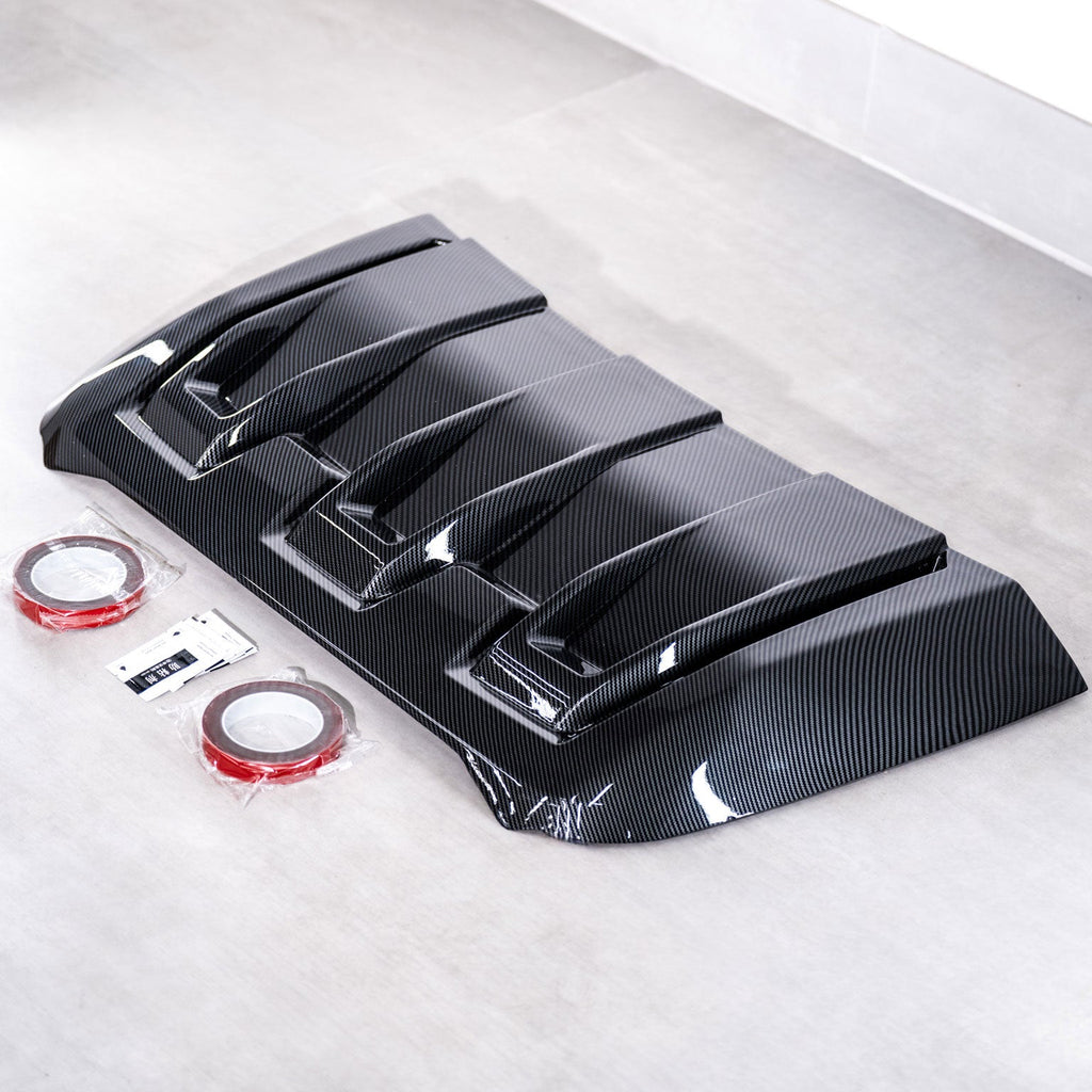 F150 HOOD SCOOP CARBON FINISH