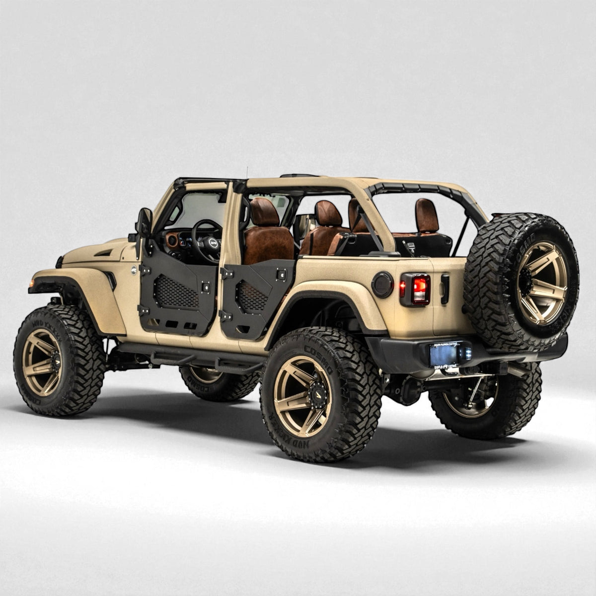 Jeep Wrangler Half Doors 4 door Set 2018-2027