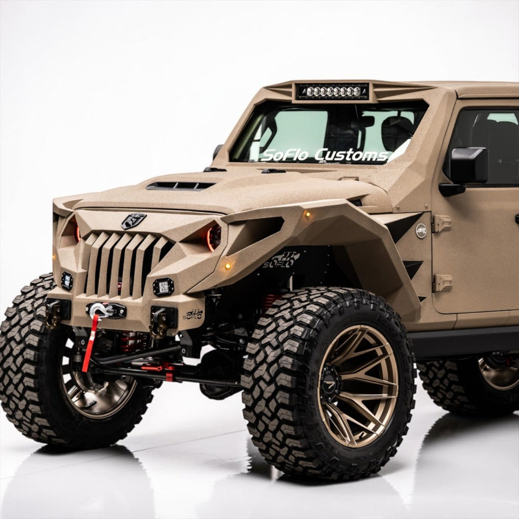 Apocalypse GEN 3 BRONZE Rim for Jeep Wrangler and Jeep Gladiator (22x14) Ultimate Offset