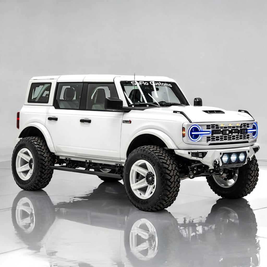 Ford Bronco Apocalypse 5 Spoke Wheel 6 Lug (White) 2021-2027