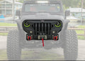 Jeep Gladiator Front Grille Bumper 2020-2027 Black Armor Finish