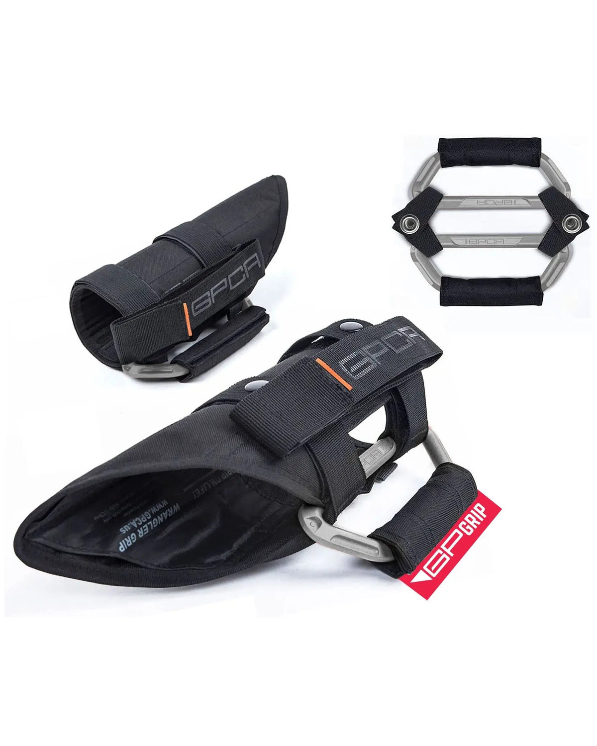 GP-Grip PRO Foldable Color Handles — Jeep Wrangler (2007–2023)