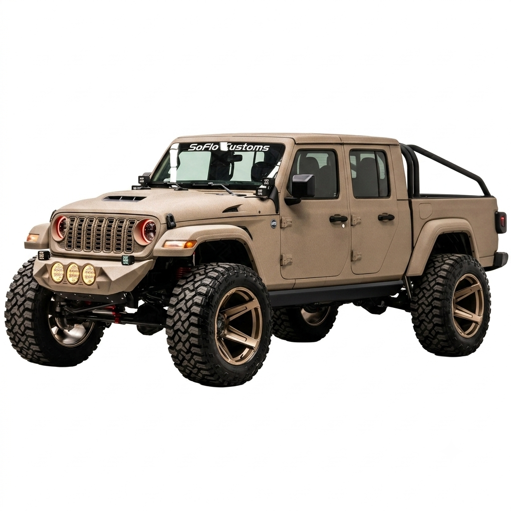 Jeep Gladiator 6 Inch Powersteps Running Boards 2020-2027