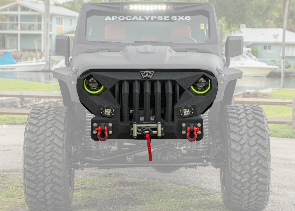 Jeep Wrangler Front Grille Bumper 2018-2027