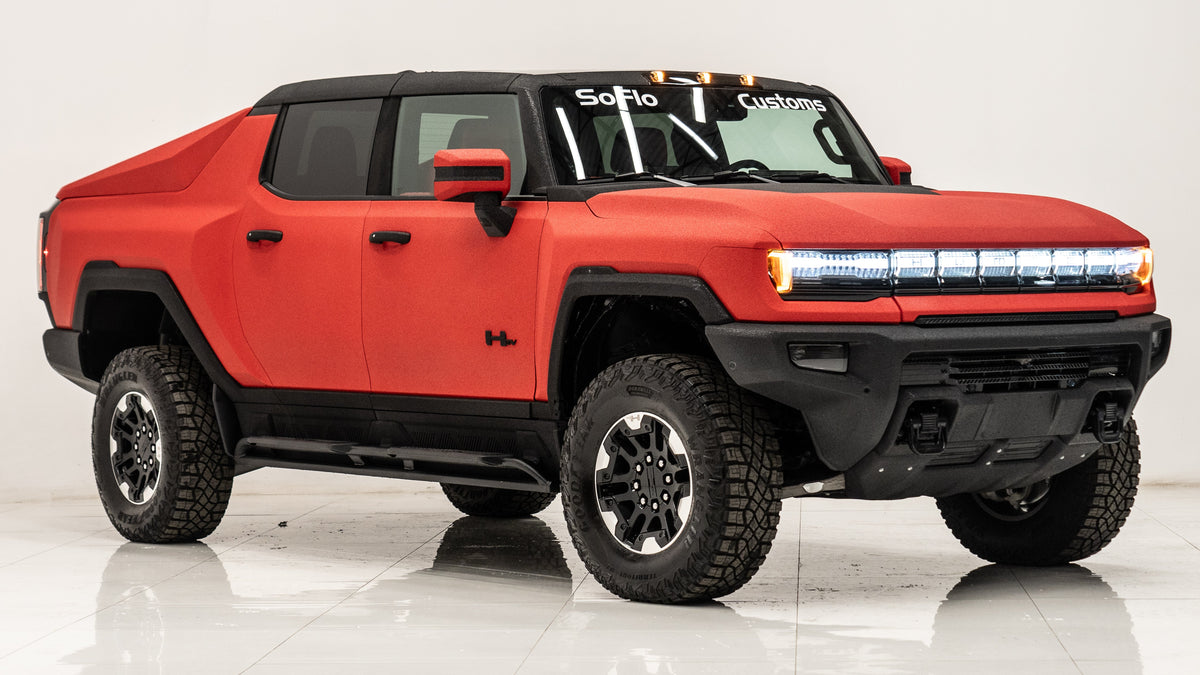 GMC Hummer EV Slantback Humvee Fast Back Inserts 2021-2027