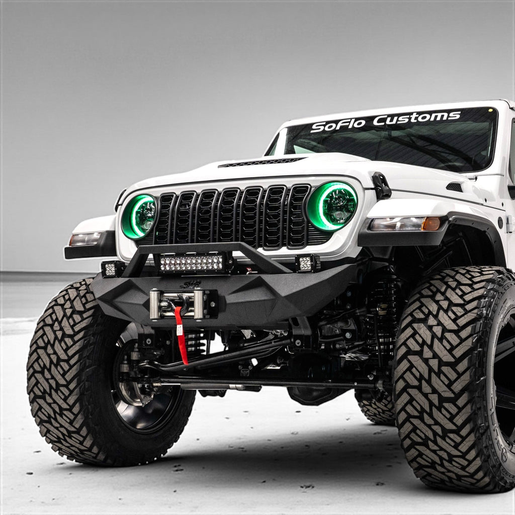 Jeep Wrangler Front Bumper Stubby 2018-2027
