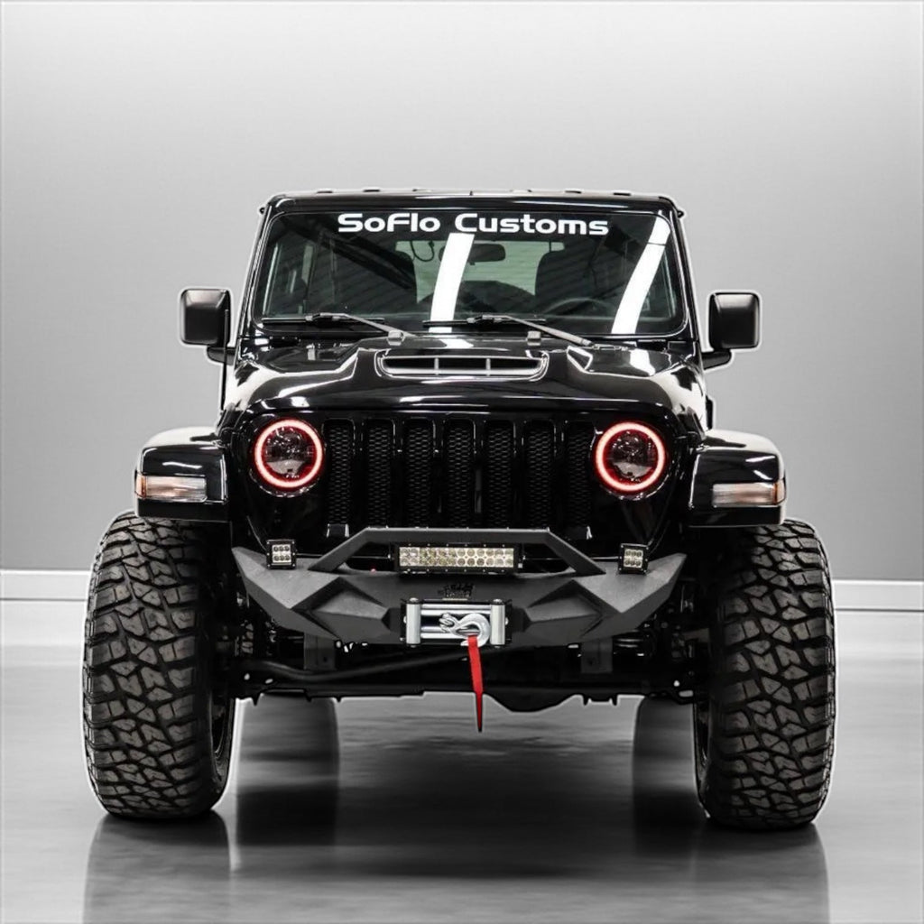 Jeep Wrangler Front Bumper Stubby 2018-2027