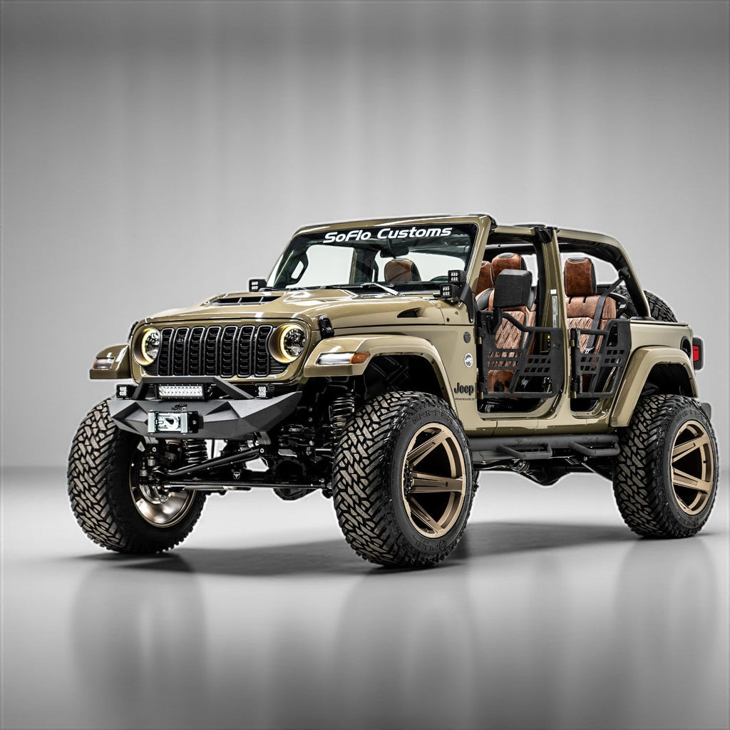 Jeep Wrangler Pipe Doors x4 2018-2027