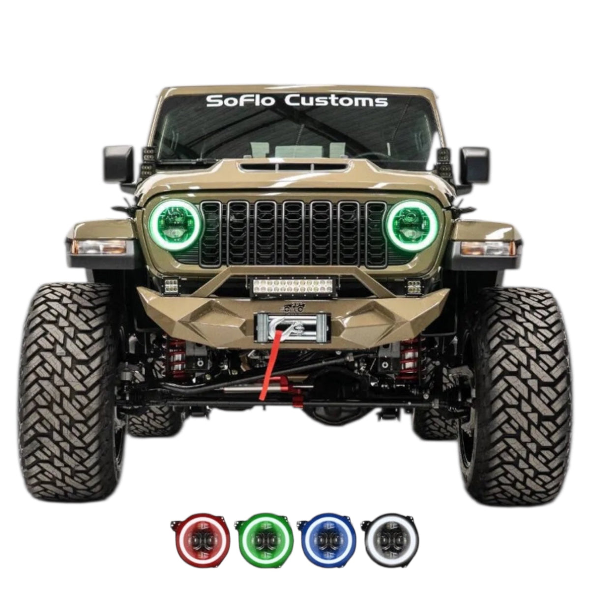 Jeep Gladiator RGBW Headlights 2020-2027