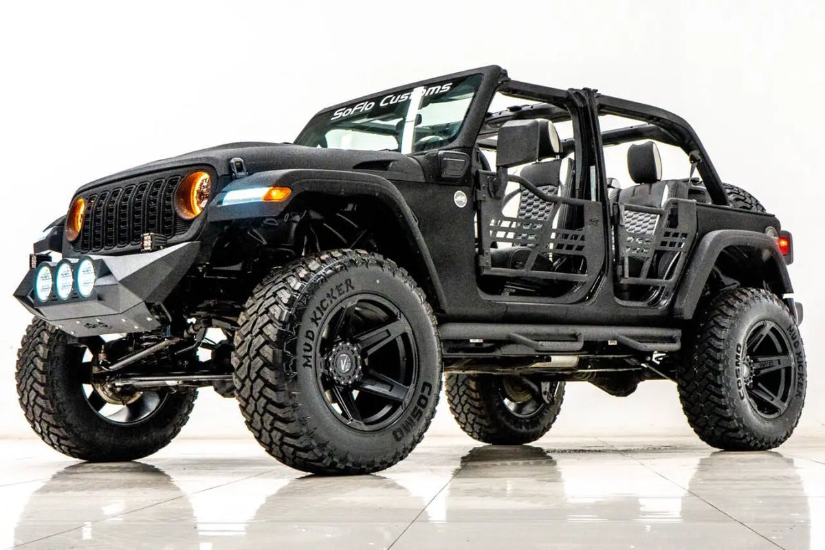 Apocalypse 5 Spoke Wheel for Jeep Gladiator /  Wrangler 5 Lug (Black)