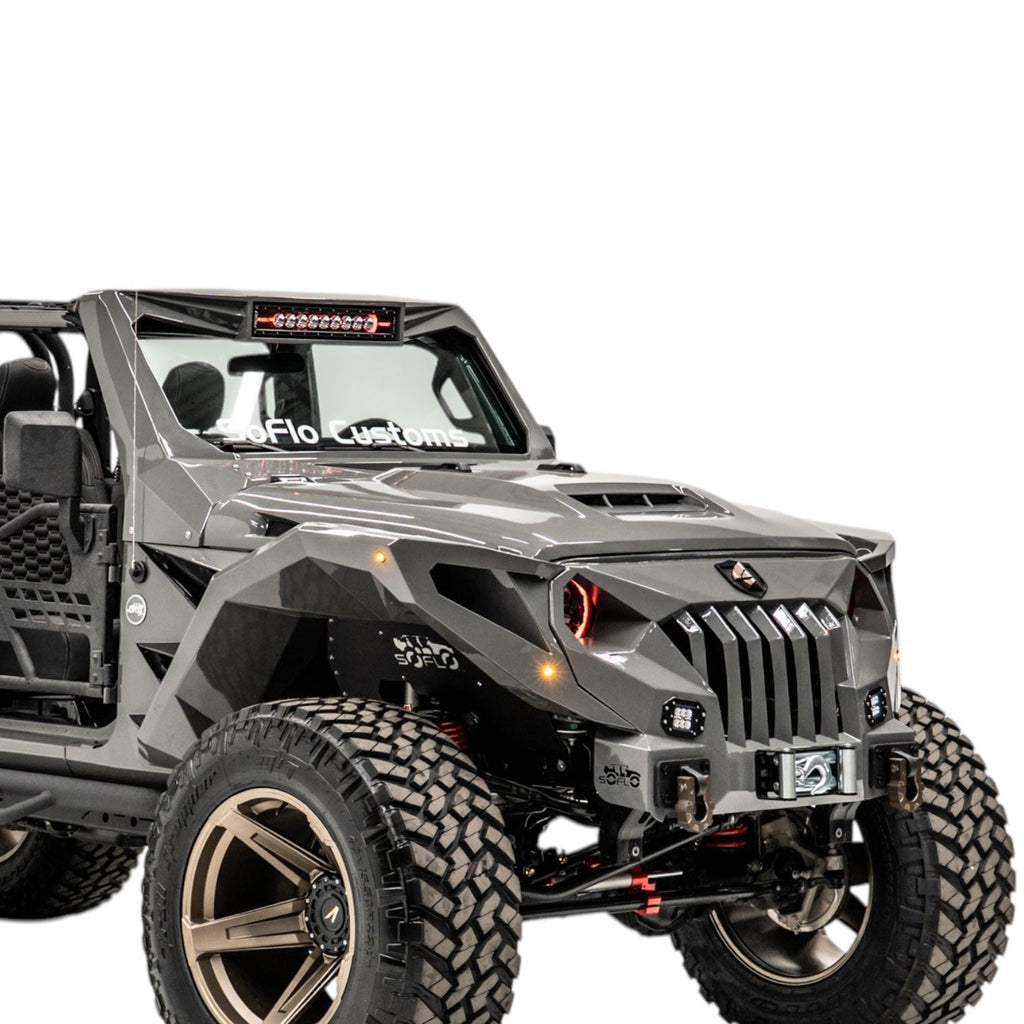 Apocalypse 5 Spoke Wheel for Jeep Wrangler and Gladiator 5 Lug (Bronze)